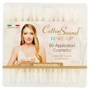 Cotton Sound Make-Up Applicatori Cosmetici Biodegradabili 80 pz